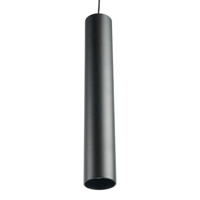 Светильник потолочный Feron ML1038 Barrel levitation на подвесе MR11 35W 230V, черный 40*250 51932
