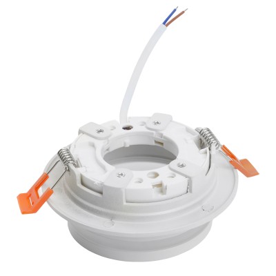 Светильник встраиваемый Feron DL502 LUNA потолочный GX53 белый круг 51089