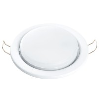 Светильник встраиваемый Feron DL53 потолочный GX53 белый матовый 41701 Светильник встраиваемый Feron DL53 потолочный GX53 белый матовый 41701