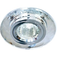 Светильник встраиваемый Feron DL8050-2 потолочный MR16 G5.3 серебристый 18643