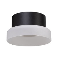 Светильник потолочный Feron HL460 Barrel OPAL 12W, 230V, GX53, черный 51683 Светильник потолочный Feron HL460 Barrel OPAL 12W, 230V, GX53, черный 51683