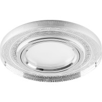 Светильник встраиваемый с LED подсветкой Feron CD960 потолочный MR16 G5.3 прозрачный
