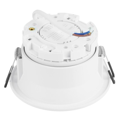 Светильник потолочный встраиваемый, 15W 230V GX53, белый, круг, без лампы, DL512 53305