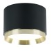 Светильник потолочный Feron Barrel DUET HL459 12W, 230V,GX53, черный + золото IP20 52021