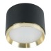 Светильник потолочный Feron Barrel DUET HL459 12W, 230V,GX53, черный + золото IP20 52021