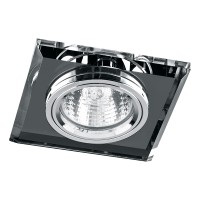 Светильник встраиваемый Feron DL8170-2 потолочный MR16 G5.3 серый 19722 Светильник встраиваемый Feron DL8170-2 потолочный MR16 G5.3 серый 19722