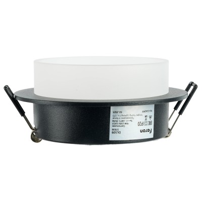 Светильник встраиваемый Feron DL509 потолочный GX53 черный 51936