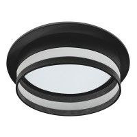 Светильник встраиваемый Feron DL702 LUNA потолочный GX70 черный круг 51098 Светильник встраиваемый Feron DL702 LUNA потолочный GX70 черный круг 51098