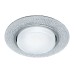 Светильник встраиваемый с белой LED подсветкой Feron CD4046 потолочный GX53 без лампы, прозрачный, хром 41908