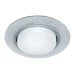 Светильник встраиваемый с белой LED подсветкой Feron CD4046 потолочный GX53 без лампы, прозрачный, хром 41908