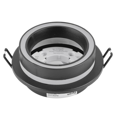 Светильник потолочный встраиваемый, 15W 230V GX53, черный, круг, без лампы, DL514, Feron 53310 Светильник потолочный встраиваемый, 15W 230V GX53, черный, круг, без лампы, DL514, Feron 53310