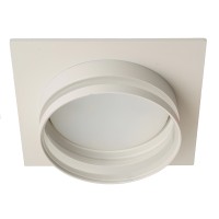 Светильник встраиваемый Feron DL503 LUNA потолочный GX53 белый квадрат 51091