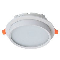 Светильник встраиваемый Feron DL704 потолочный GX70 белый круг IP44 51105 Светильник встраиваемый Feron DL704 потолочный GX70 белый круг IP44 51105