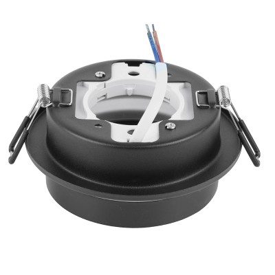 Светильник потолочный встраиваемый, 15W 230V GX53, черный, круг, без лампы, DL514, Feron 53310 Светильник потолочный встраиваемый, 15W 230V GX53, черный, круг, без лампы, DL514, Feron 53310