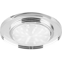 Светильник встраиваемый Feron DL4060-2 потолочный GX53 прозрачный 20157