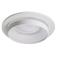 Светильник встраиваемый Feron DL362 LUNA потолочный MR16 G5.3 белый 48813