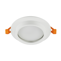 Светильник встраиваемый серии Nova под лампу GX53, IP20, алюминий, круг, белый Светильник встраиваемый серии Nova под лампу GX53, IP20, алюминий, круг, белый