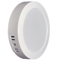 Светильник светодиодный накладной, серия Electro, круглый, 15W, 4000K, IP40