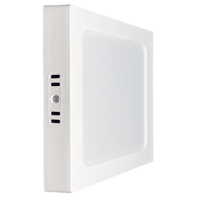 Светильник светодиодный накладной, серия Electro, квадратный, 15W, 4000K, IP40