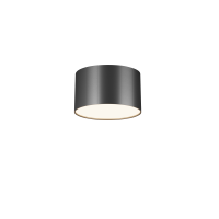 Светильник светодиодный накладной 15 W, д.140мм, 4000K, круг, IP20,алюминий, серия ABSOLUTE, сатиновый, цвет темный никель, 3 года гарантии