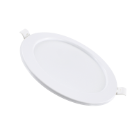 Светильник светодиодный ультратонкий, серия Slim Iron, круг 24W, 4000K, IP20, металл, белый