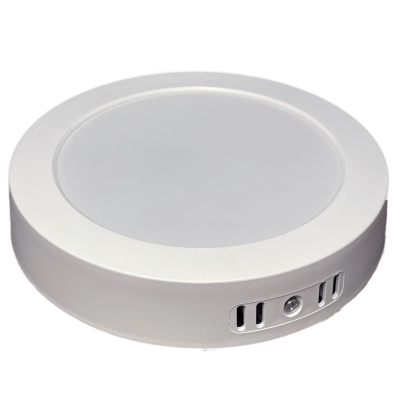 Светильник светодиодный накладной, серия Electro, круглый, 9W, 4000K, IP40