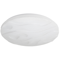 Светильник светодиодный накладной с пультом управления, 72 Вт, 3000-6000 K, д. 500 мм, IP20, форма круг с текстурой , пластик