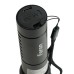 Фонарь с аккумулятором FERON TH2411 переносной , 2LED IP44, аккумулятор 3,7/2000mAh/Li-Ion (литий-ионный), количество режимов 6, время зарядки 2 часа, время работы 3 часа, цвет черный, 129*34*26мм