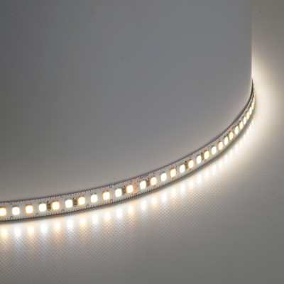 Лента светодиодная 192SMD(2835)/м 16Вт/м 24V 5000*8*1.44мм 3000К+6500K, IP20, LS504