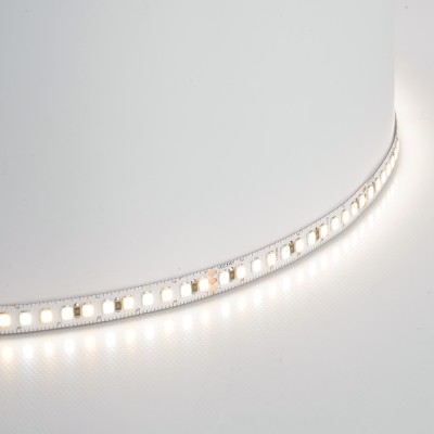 Лента светодиодная 192SMD(2835)/м 16Вт/м 24V 5000*8*1.44мм 3000К+6500K, IP20, LS504