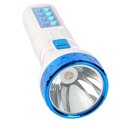 Фонарь с аккумулятором FERON TH2412 переносной , 1LED 5V, IP20, аккумулятор 3,7/1200mAh/Li-Ion (литий-ионный), количество режимов 2, время зарядки 3 часа, время работы 3-4 часа, цвет белый, 160*58*58мм