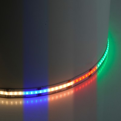 Лента светодиодная 784SMD(2110)/ 19Вт/м 24V 5000*12*2.3мм RGB+3000К, IP20, LS537 FERON