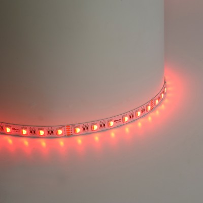 Лента светодиодная 60SMD(5050)/м 14,4Вт/м 24V 5000*12*1.22мм RGB+3000К, IP20, LS507 FERON