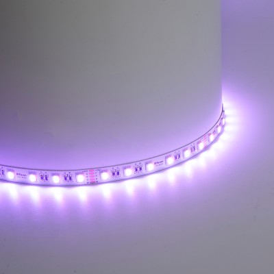 Лента светодиодная 60SMD(5050)/м 14,4Вт/м 24V 5000*12*1.22мм RGB+3000К, IP20, LS507 FERON