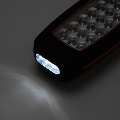 Фонарь на батарейках FERON TH2403 переносной , IP44, , количество режимов 3, цвет черный, 205*58*28мм