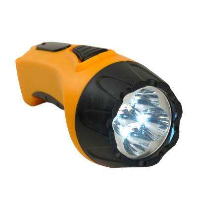 Фонарь аккумуляторный FERON TH2293 переносной , 230V, аккумулятор 4/500mAh/Pb (свинцово-кислотный), количество режимов 1, время зарядки 12-15 часов, время работы 6 часов , цвет желтый, 133*67*67мм