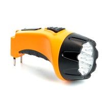 Фонарь аккумуляторный FERON TH2294 переносной , 230V, аккумулятор 4/800mAh/Pb (свинцово-кислотный), количество режимов 1, время зарядки 10-12 часов, время работы 8 часов , цвет желтый, 153*78*80мм