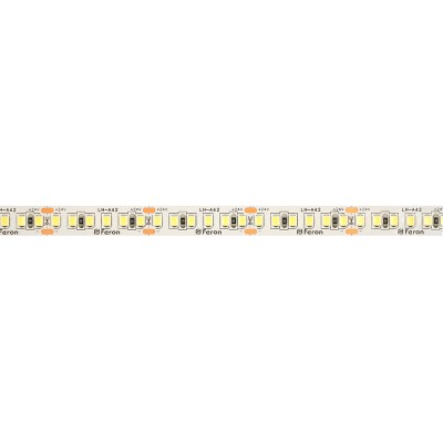 Светодиодная LED лента Feron LS502, 180SMD(2835)/м 16Вт/м 24V 30000*10*1.22мм 6000К 30м IP20