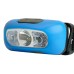 Фонарь с аккумулятором FERON TH2312 фонарь головной , 1LED IP44, аккумулятор 3,7/800mAh/Li-Ion (литий-ионный), количество режимов 5, время зарядки 2 часа, время работы 4 часа, цвет синий, 70*36*33мм