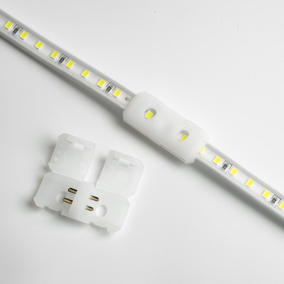 Светодиодная LED лента Feron LS710, 120SMD(2835)/м 10Вт/м 220V длина 25м, 6500K, IP65, с 1 сетевым шнуром, 2 заглушками, 2 коннекторами в комплекте