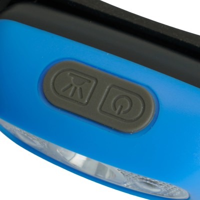 Фонарь с аккумулятором FERON TH2312 фонарь головной , 1LED IP44, аккумулятор 3,7/800mAh/Li-Ion (литий-ионный), количество режимов 5, время зарядки 2 часа, время работы 4 часа, цвет синий, 70*36*33мм