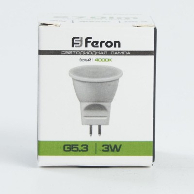 Лампа светодиодная Feron LB-271 MR11 G5.3 3W 230V 4000K 25552