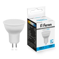 Лампа светодиодная Feron LB-960 MR16 G5.3 13W 175-265V 6400K 38190 Лампа светодиодная Feron LB-960 MR16 G5.3 13W 175-265V 6400K 38190