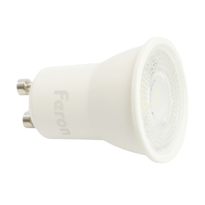 Лампа светодиодная FERON LB-272, MR11 (рефлекторная), 5W 175-265V GU10 2700К (белый теплый), рассеиватель прозрачный белый, 410Lm, угол рассеивания 38°, корпус пластик, 45*35мм Лампа светодиодная FERON LB-272, MR11 (рефлекторная), 5W 175-265V GU10 2700К (белый теплый), рассеиватель прозрачный белый, 410Lm, угол рассеивания 38°, корпус пластик, 45*35мм