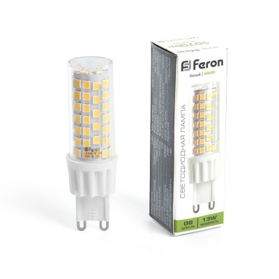 Лампа светодиодная Feron LB-436 G9 13W 175-265V 4000K 38153