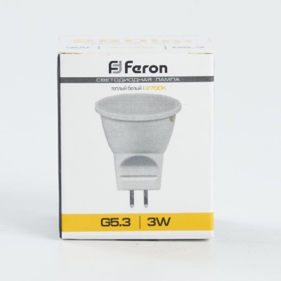 Лампа светодиодная Feron LB-271 MR11 G5.3 3W 230V 2700K 25551