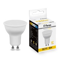 Лампа светодиодная Feron LB-560 MR16 GU10 9W 175-265V 2700K 25842 Лампа светодиодная Feron LB-560 MR16 GU10 9W 175-265V 2700K 25842