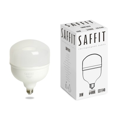 Лампа светодиодная SAFFIT SBHP1070 E27-E40 70W 230V 6400K 55099