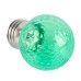 Лампа светодиодная FERON LB-385, G45 (шар), 1W 230V E27 (зеленый), рассеиватель прозрачный зеленый, угол рассеивания 270°, корпус пластик, 68*45мм Лампа светодиодная FERON LB-385, G45 (шар), 1W 230V E27 (зеленый), рассеиватель прозрачный зеленый, угол рассеивания 270°, корпус пластик, 68*45мм