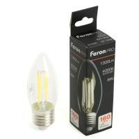 Лампа светодиодная Feron.PRO LB-1208 Свеча E27 1300LM 8W 175-265V 4000K 51242 Лампа светодиодная Feron.PRO LB-1208 Свеча E27 1300LM 8W 175-265V 4000K 51242